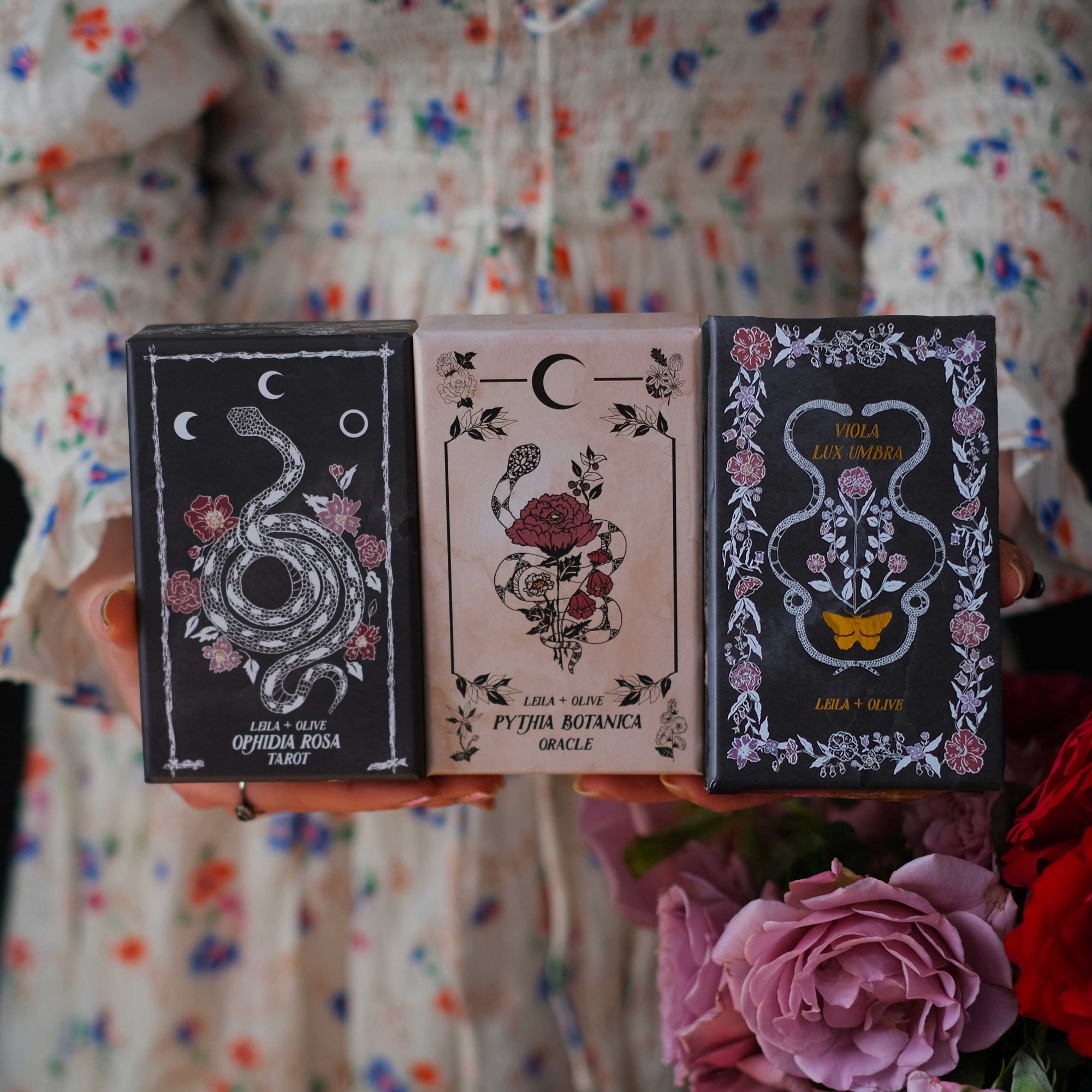 Botanical Tarot and Botanical Oracle card decks illustrated and painted by hand. Each of these botanical and plant kingdom inspired tarot illustrations are rooted in traditional meaning, the magic and mystery of the natural world, mythology, and folklore. 