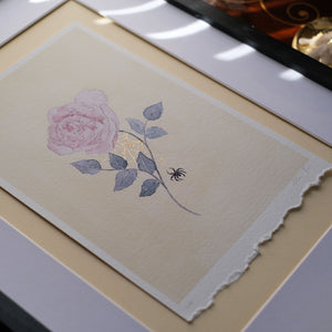 'The Woven Rose' | Edition of 100 | Gilded Fine Art Print - Leila + Olive