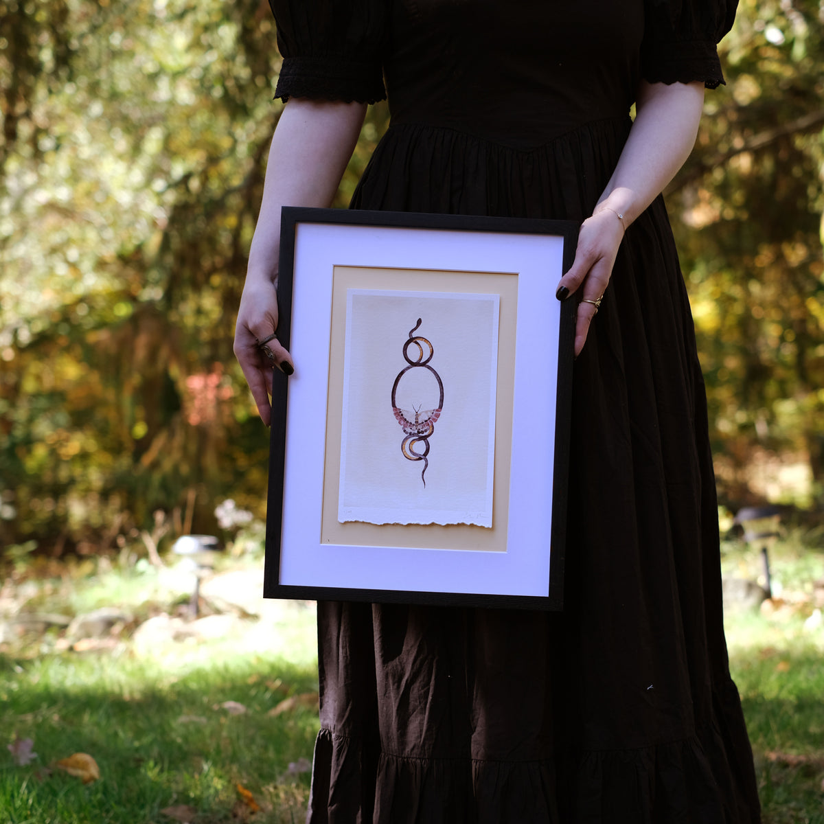 'Undergrowth' | Edition of 100 | Gilded Fine Art Print - Leila + Olive