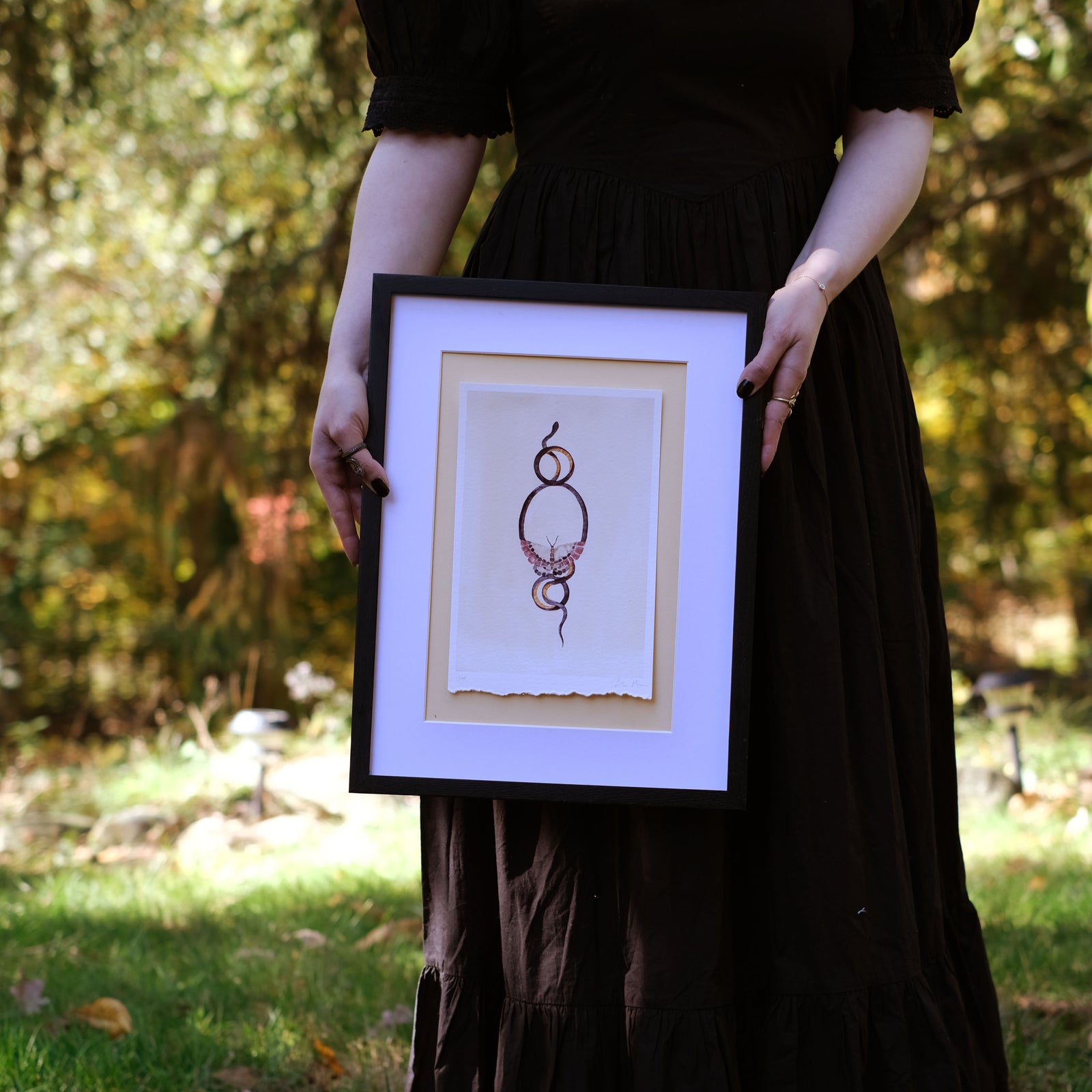 'Undergrowth' | Edition of 100 | Gilded Fine Art Print - Leila + Olive